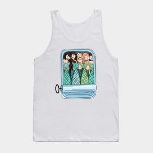 canned mermaids Tank Top